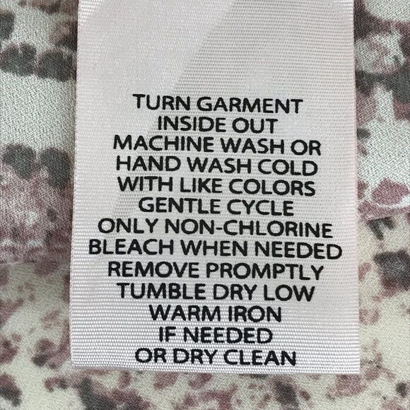 NANETTE Nanette Lepore Snakeskin Print Chiffon Blouse Women’s Size Large Sheer - Picture 10 of 10